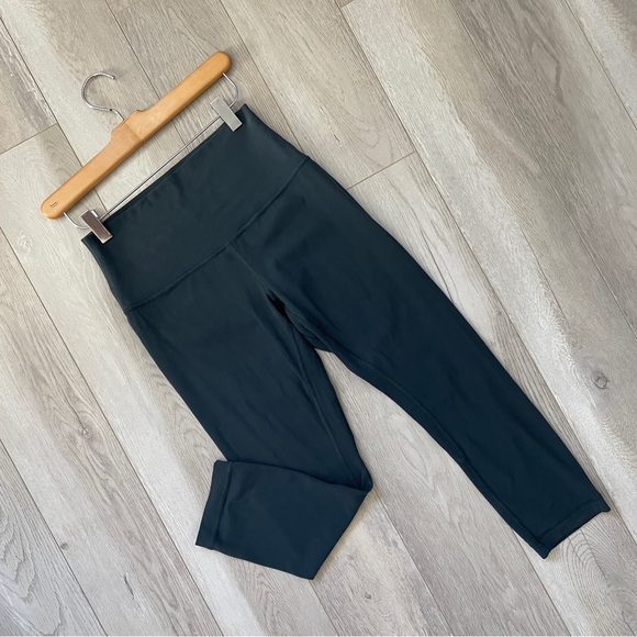 Lululemon Align Leggings crop 21" womens Teal Blue (size 6) workout athleisure - Picture 4 of 8